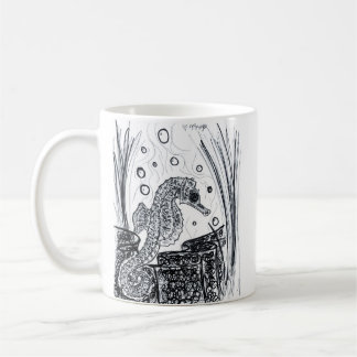 Super Seahorse Coffee Mug
