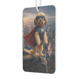 Super Shih Tzu, Hero Dog Gift Guardian Of The City Car Air Freshener