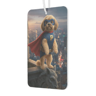 Super Shih Tzu, Hero Dog Gift Guardian Of The City Car Air Freshener