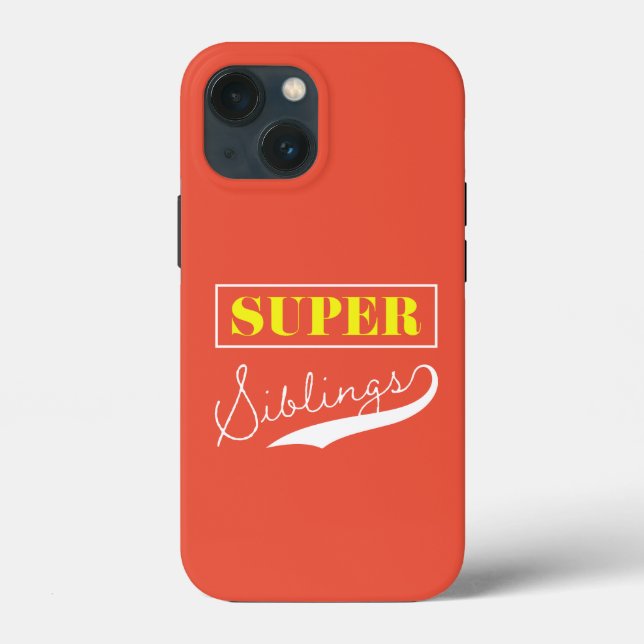Super Sibling Case-Mate iPhone Case (Back)