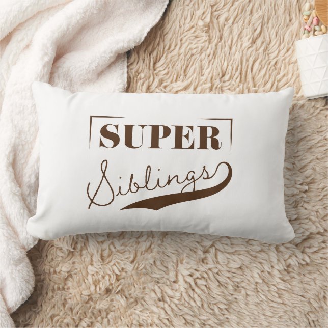 Super Sibling Lumbar Cushion (Blanket)
