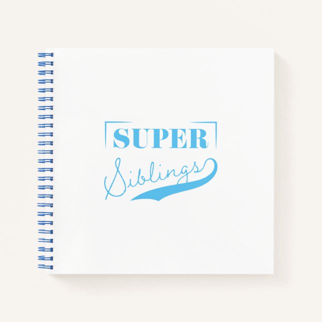 Super Sibling Notebook (Front)