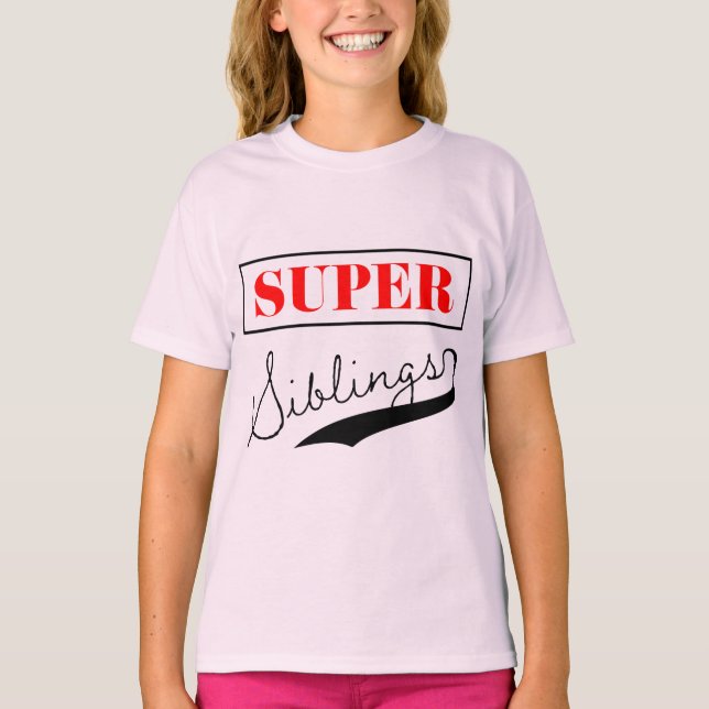 Super Sibling T-Shirt (Front)
