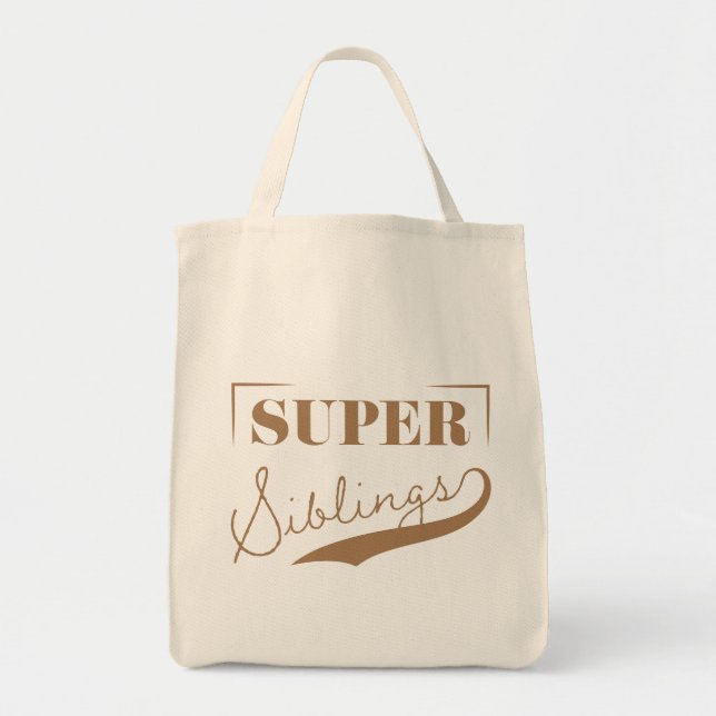Super Sibling Tote Bag (Front)
