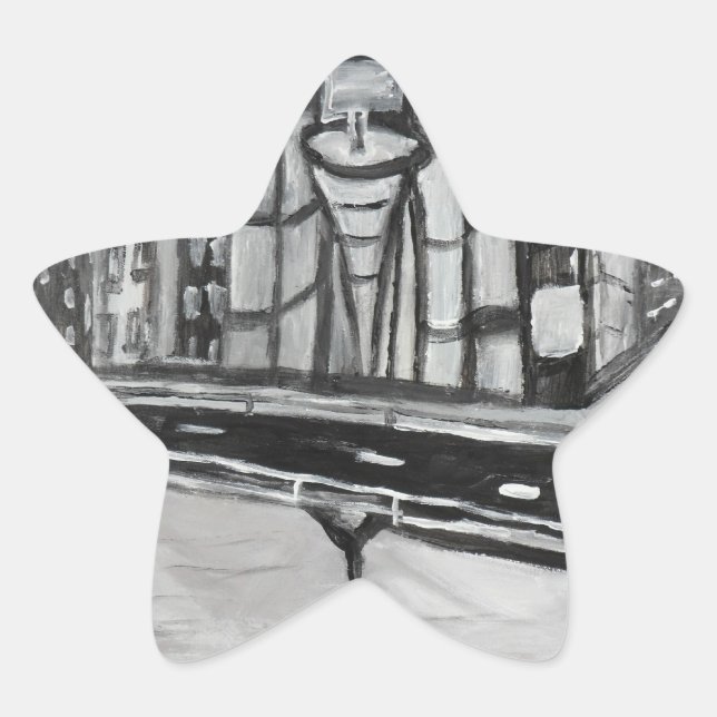SUPER SILVER HAZE STAR STICKER (Front)