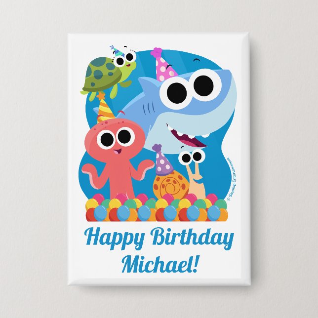 Super Simple | Finny the Shark Confetti Birthday (Front)