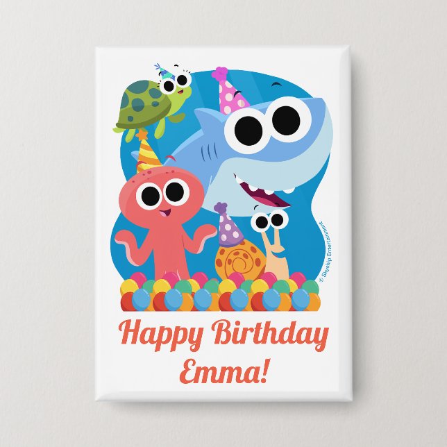 Super Simple | Finny the Shark Confetti Birthday (Front)