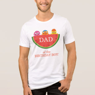 Super Simple Noodle & Pals Watermelon Party Tri-Blend Shirt