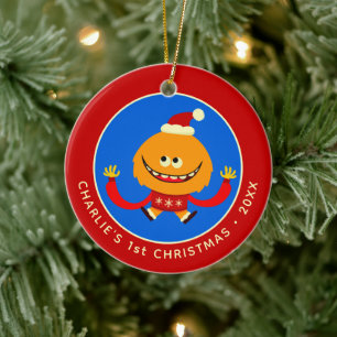 Super Simple Songs Dewey Rhymington Holiday Ceramic Tree Decoration