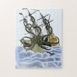 Super Size Sushi Kraken Good Puzzle! Jigsaw Puzzle