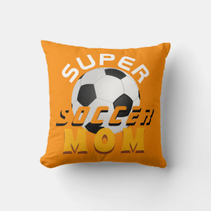 Super Soccer Mum Football Sporty Mother Cushion