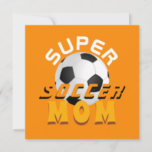 Super Soccer Mum Football Sporty Mother`s Day