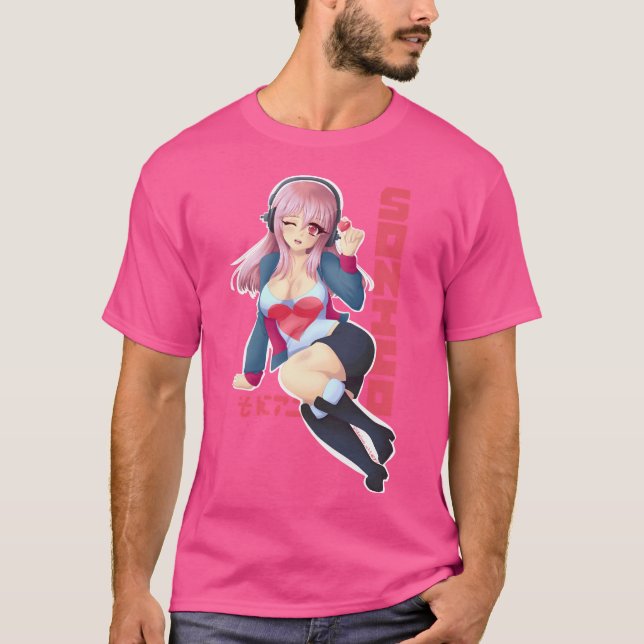Super Sonico Love T-Shirt (Front)