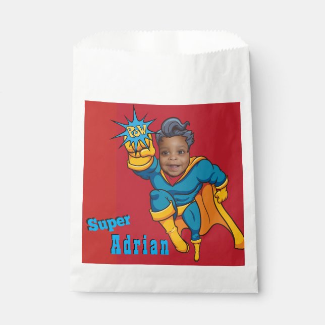Super Special Kids 🌟 Greatest Superhero Favour Bags (Front)