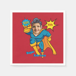 Super Special Kids 🌟 Greatest Superhero Napkin