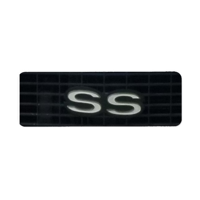 Super Sport Classic Car SS emblem Symbol (Front)