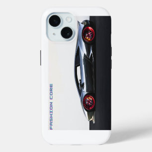 super sports car on iphone15 case mate cover