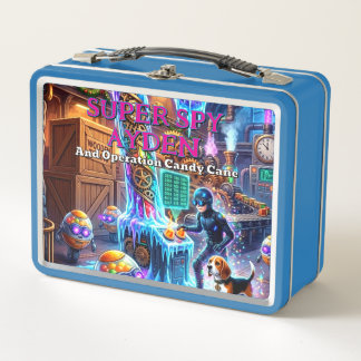 Super Spy Ayden | Custom Print | Lunch Box