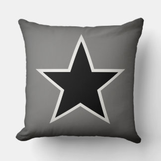 Super Star Special Throw Pillow Mono