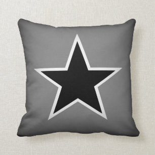 Super Star Special Throw Pillow Mono