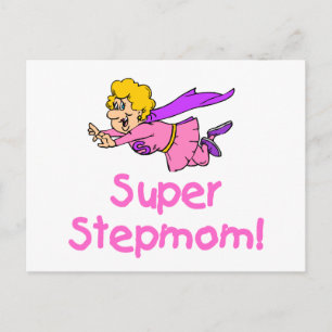 Super Stepmom (Flying) Postcard