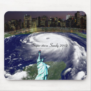 Super Storm Sandy 2012,Eye of the storm_ Mouse Pad