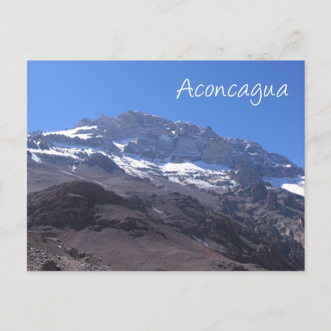 Super Summit View, Mount Aconcagua, Argentina Postcard (Front)