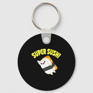Super sushi kawaii anime japanese  key ring
