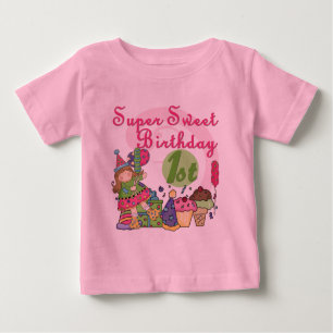 Super Sweet 1st Birthday T-shirts and Gifts