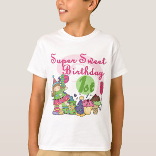 Super Sweet 1st Birthday T-shirts and Gifts