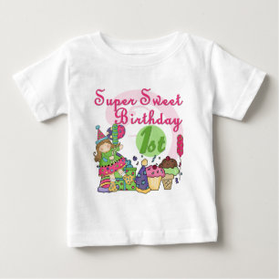 Super Sweet 1st Birthday T-shirts and Gifts