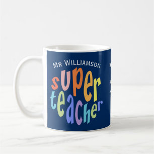 Super Teacher Appreciation Day Thank You Coffee Mu Mug