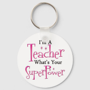 Super Teacher Key Ring