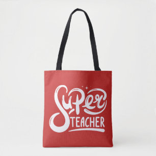 Super Teacher Tote Bag