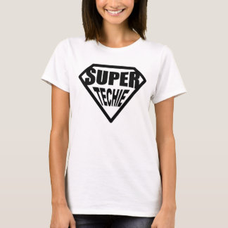Super Techie - Black T-Shirt