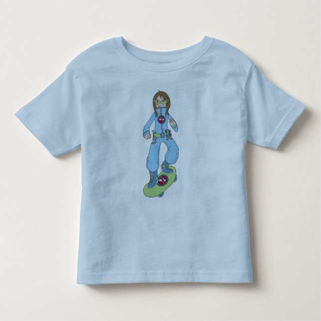 Super Tool Lula toddler ringer tee (Front)