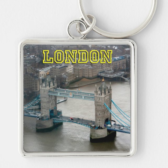 Super! Tower Bridge London Key Ring (Front)