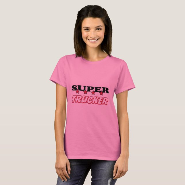 Super Trucker T-Shirt (Front Full)