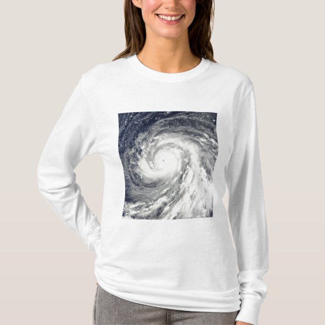 Super Typhoon Choi-wan over the Mariana Islands T-Shirt (Front)