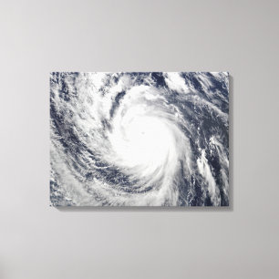 Super Typhoon Lupit Canvas Print
