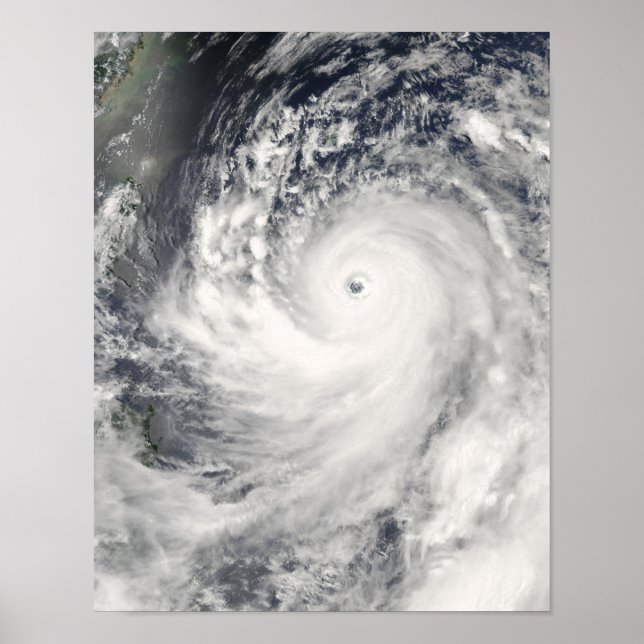 Super Typhoon Man-Yi Poster (Front)