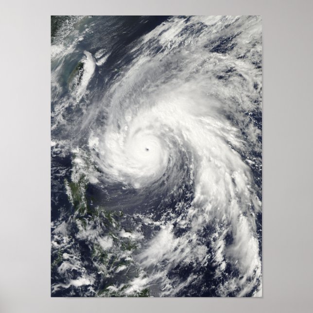 Super Typhoon Megi Poster (Front)