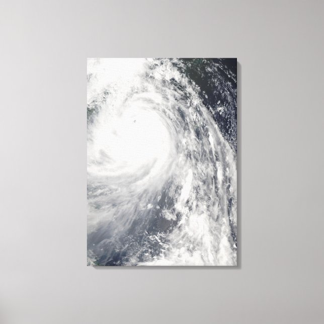 Super Typhoon Wipha Canvas Print (Front)