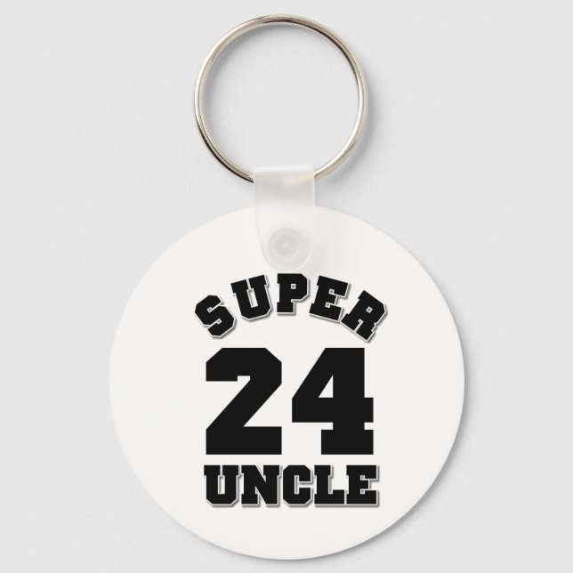 Super Uncle 24 Key Ring (Front)