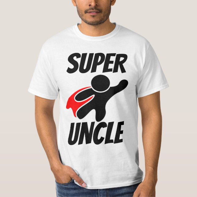 SUPER UNCLE T-shirts, Funny T-Shirts (Front)