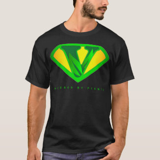 Super Vegan - Powered By Plants Retro T-Shirt
