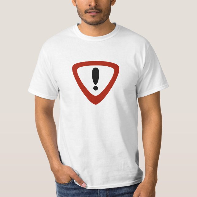 Super Warning T-Shirt (Front)