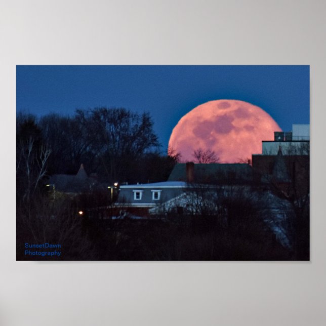 Super Worm Moon 2020 Poster (Front)