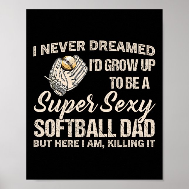 Super Y Softll Dad Softll Lover  Poster (Front)