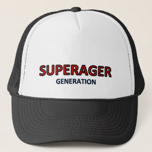 SuperAger cap logo